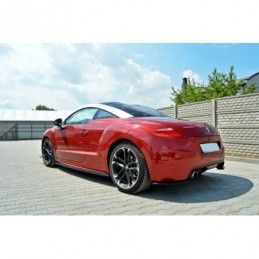 Maxton SIDE SKIRTS DIFFUSERS PEUGEOT RCZ Gloss Black, RCZ