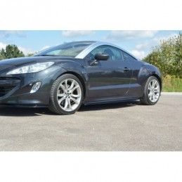 Maxton SIDE SKIRTS DIFFUSERS PEUGEOT RCZ Gloss Black, RCZ