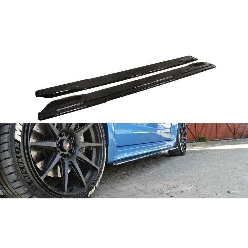 Maxton SIDE SKIRTS DIFFUSERS Subaru Impreza WRX STI 2009-2011 Gloss Black, MAXTON DESIGN