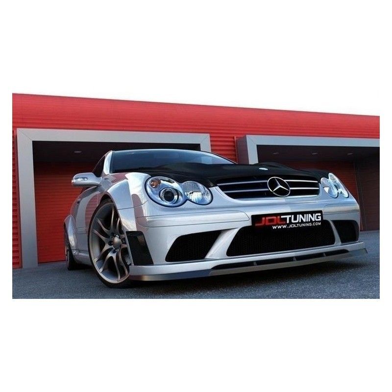 Maxton BODYKIT + BONNET MERCEDES CLK W209 BLACK SERIES LOOK , W209