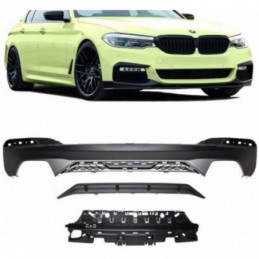Maxton Rear Valance Sport-Performance for BMW 5er G30 G31 with M-Package , Serie 5 G30/ G31