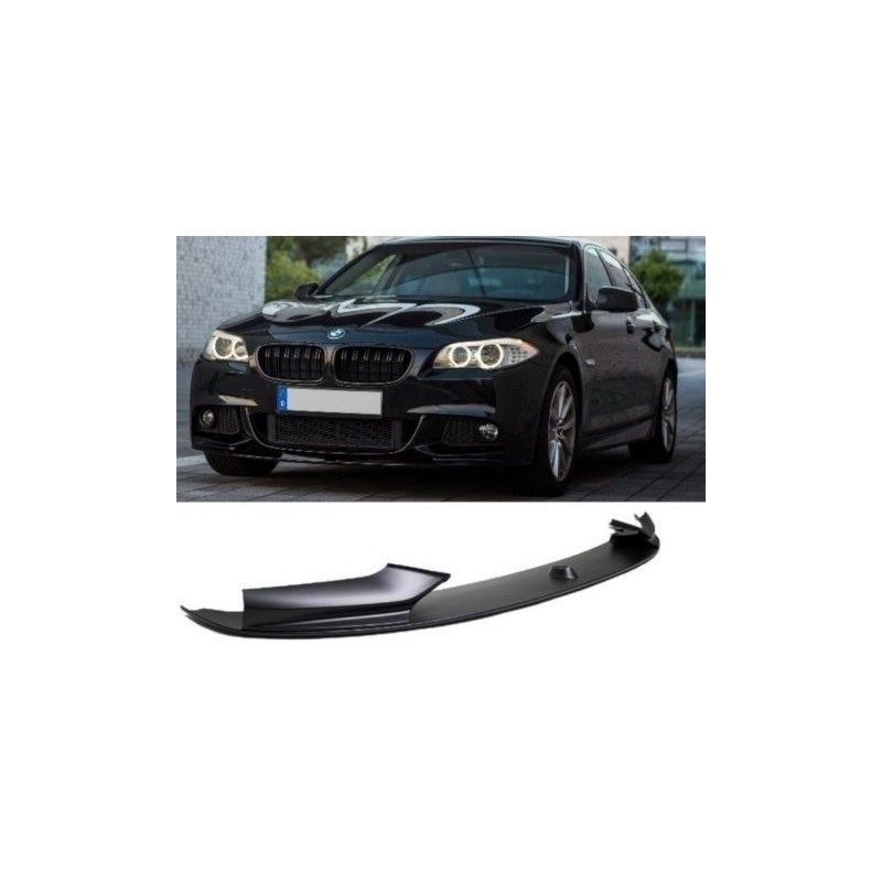 Maxton Frontspoiler Sport-Performance Black Matt for BMW 5 Series F10 F11 with M-Package , Serie 5 F10/ F11