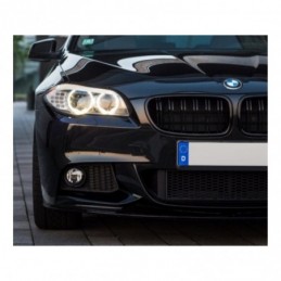 Maxton Frontspoiler Sport-Performance Black Matt for BMW 5 Series F10 F11 with M-Package , Serie 5 F10/ F11