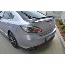 Maxton SPOILER EXTENSION MAZDA 6 MK2 SPORT HATCH (GH-SERIES) PREFACE Gloss Black, mazda 6