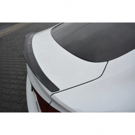 Maxton Spoiler Cap Audi A5 S-Line F5 Sportback Gloss Black, A5 F5