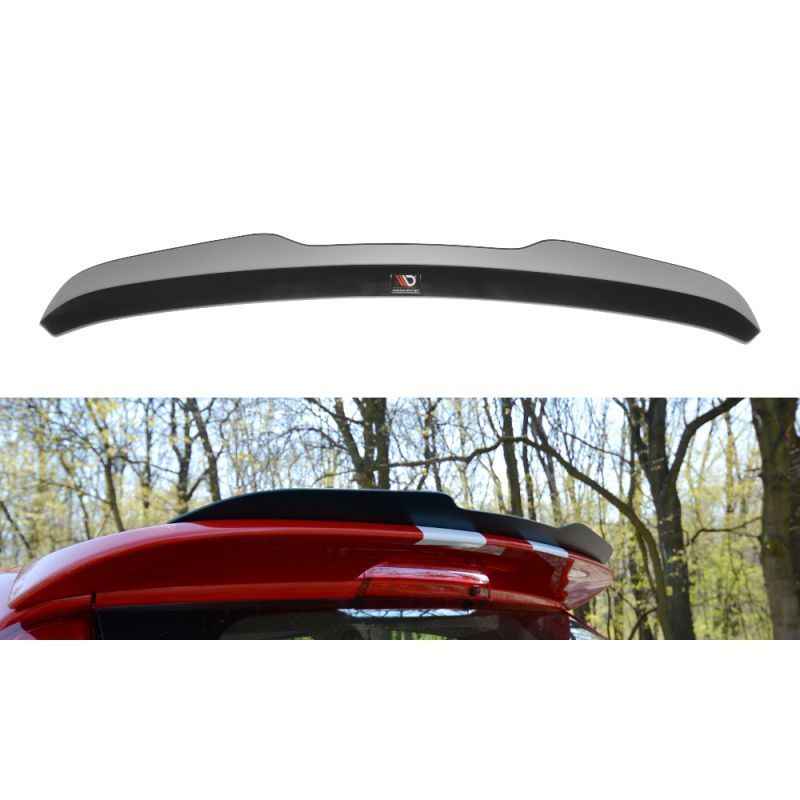 Maxton Spoiler Cap V.1 Ford Fiesta ST Mk6 Gloss Black, Fiesta MK6 / MK6 ST