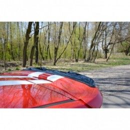 Maxton Spoiler Cap V.1 Ford Fiesta ST Mk6 Gloss Black, Fiesta MK6 / MK6 ST