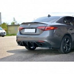 Maxton SPOILER EXTENSION ALFA ROMEO GIULIA VELOCE Gloss Black, Giulia Veloce