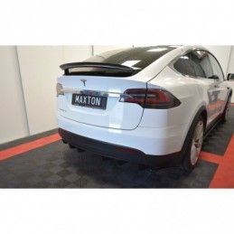 Maxton SPOILER EXTENSION V.2 TESLA MODEL X Gloss Black, Tesla