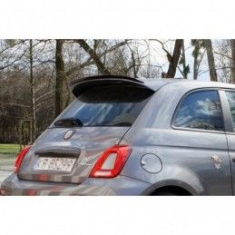 Maxton SPOILER EXTENSION FIAT 500 ABARTH MK1 FACELIFT Gloss Black, 500