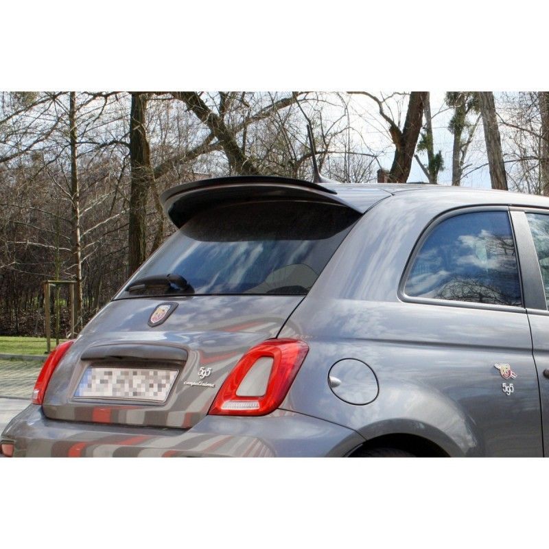 Maxton SPOILER EXTENSION FIAT 500 ABARTH MK1 FACELIFT Gloss Black, 500