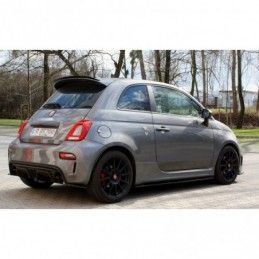 Maxton SPOILER EXTENSION FIAT 500 ABARTH MK1 FACELIFT Gloss Black, 500