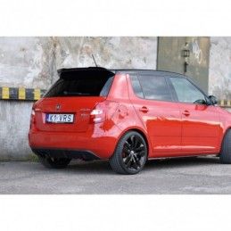 Maxton Spoiler Cap Skoda Fabia RS Mk2 Gloss Black, Fabia II