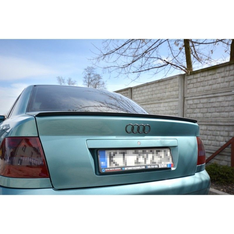 Maxton Spoiler Cap Audi A4 / S4 B5 Sedan Gloss Black, A4/S4/RS4 B5