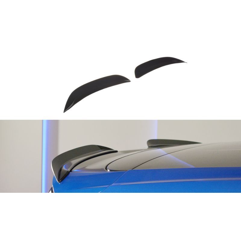 Maxton Spoiler Cap V.3 Ford Focus ST-Line Mk4 Gloss Black, Focus Mk4 / ST-Line