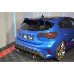 Maxton Spoiler Cap V.3 Ford Focus ST-Line Mk4 Gloss Black, Focus Mk4 / ST-Line