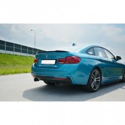 Maxton SPOILER EXTENSION BMW 4 F36 GRAN COUPÉ Gloss Black, Serie 4 F32/ M4