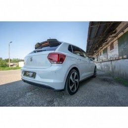 Maxton SPOILER EXTENSION VW POLO MK6 GTI Gloss Black, Polo Mk6