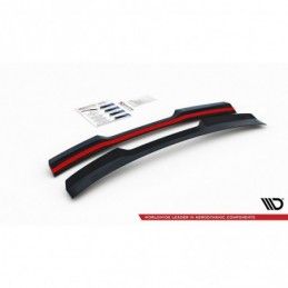 Maxton SPOILER EXTENSION VW POLO MK6 GTI Gloss Black, Polo Mk6