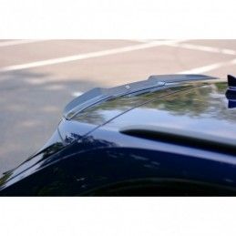 Maxton Spoiler Cap Audi RS4 B9 Avant Gloss Black, A4 B9