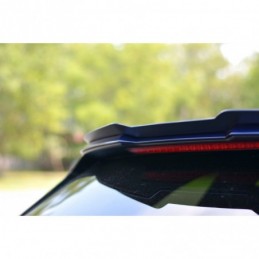 Maxton Spoiler Cap Audi RS4 B9 Avant Gloss Black, A4 B9