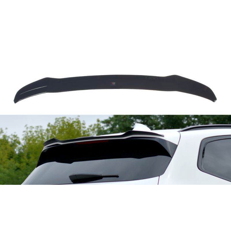 Maxton SPOILER EXTENSION for BMW X3 M40d / M40i / M-Pack G01 Gloss Black, X3 G01