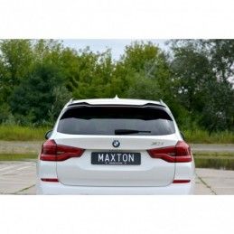 Maxton SPOILER EXTENSION for BMW X3 M40d / M40i / M-Pack G01 Gloss Black, X3 G01