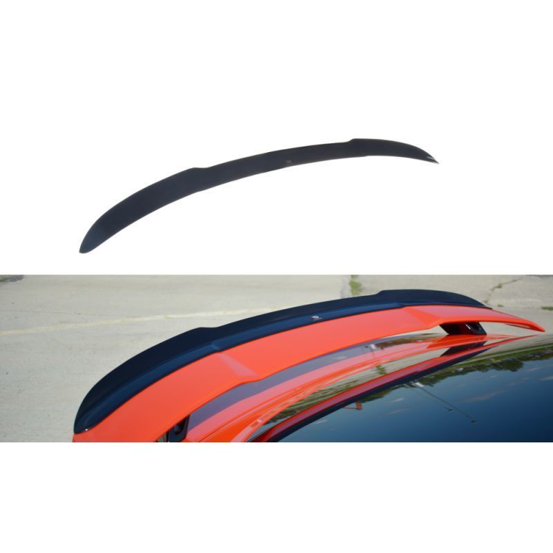 Maxton Spoiler Cap Audi TT RS 8S Gloss Black, TT Mk3 8S