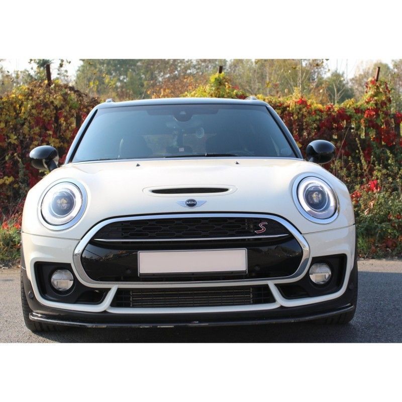 Maxton FRONT SPLITTER V.1 MINI CLUBMAN S MK2 (F54) JCW Gloss Black, Mini