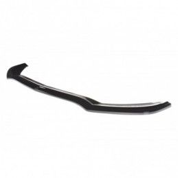 Maxton FRONT SPLITTER V.1 MERCEDES- BENZ C-CLASS W205 COUPE AMG-LINE Gloss Black, W205