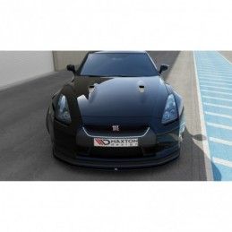 Maxton FRONT SPLITTER V.2 NISSAN GT-R PREFACE COUPE (R35-SERIES) Gloss Black, GT-R