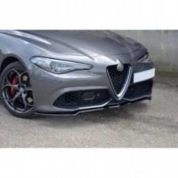 Maxton FRONT SPLITTER V.1 ALFA ROMEO GIULIA VELOCE Gloss Black, Giulia Veloce