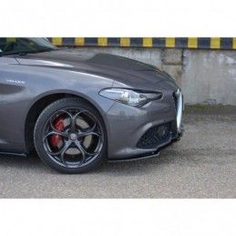 Maxton FRONT SPLITTER V.1 ALFA ROMEO GIULIA VELOCE Gloss Black, Giulia Veloce