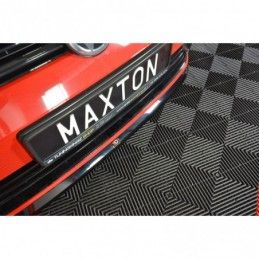 Maxton Front Splitter V.6 VW Golf 7 R / R-Line Facelift Gloss Black, Golf 7