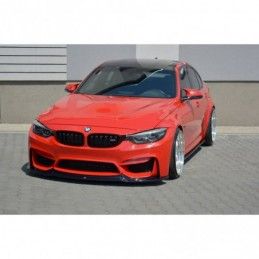 Maxton FRONT SPLITTER V.1 BMW M3 F80 Gloss Black, Serie 3 F30/ F31