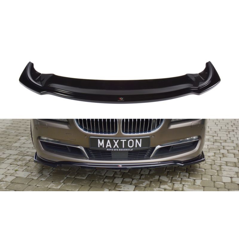 Maxton FRONT SPLITTER BMW 6 GRAN COUPÉ Gloss Black, Serie 6 F06/ F12/ F13