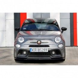 Maxton FRONT SPLITTER FIAT 500 ABARTH MK1 FACELIFT Gloss Black, 500