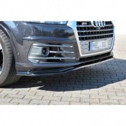 Maxton Front Splitter Audi SQ7 / Q7 S-Line Mk.2 Gloss Black, Q7 / SQ7