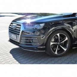 Maxton Front Splitter Audi SQ7 / Q7 S-Line Mk.2 Gloss Black, Q7 / SQ7