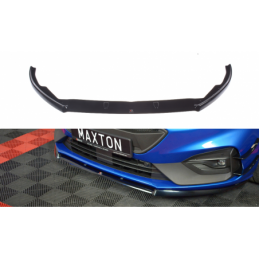 Maxton Front Splitter V.2 Ford Focus ST / ST-Line Mk4 Gloss Black, Focus Mk4 / ST-Line