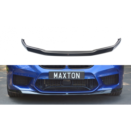 Maxton FRONT SPLITTER V.1 BMW M5 F90 Gloss Black, M5 F90