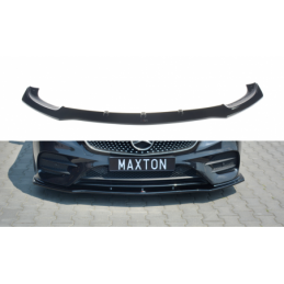 tuning Front Splitter V.1 Mercedes-Benz E-Class W213 Coupe (C238) AMG-Line Gloss Black