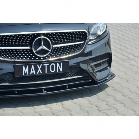 Maxton Front Splitter V.1 Mercedes-Benz E-Class W213 Coupe (C238) AMG-Line Gloss Black, W213