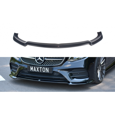 Maxton Front Splitter V.2 Mercedes-Benz E-Class W213 Coupe (C238) AMG-Line Gloss Black, W213