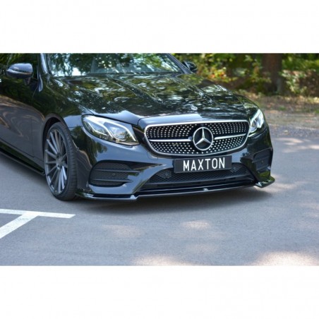 Maxton Front Splitter V.2 Mercedes-Benz E-Class W213 Coupe (C238) AMG-Line Gloss Black, W213
