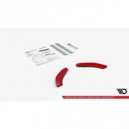 Maxton FRONT SPLITTER V.5 VW POLO MK6 GTI Gloss Black, Polo Mk6