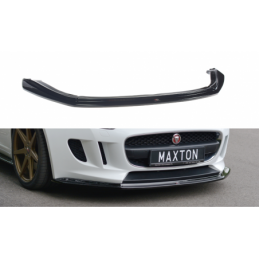 Maxton FRONT SPLITTER V.1 JAGUAR F-TYPE Gloss Black, Jaguar