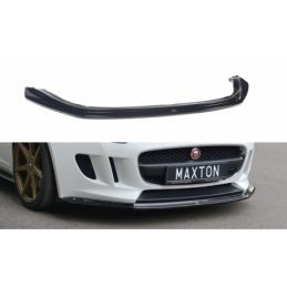 Maxton FRONT SPLITTER V.1 JAGUAR F-TYPE Gloss Black, Jaguar