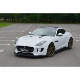 Maxton FRONT SPLITTER V.1 JAGUAR F-TYPE Gloss Black, Jaguar