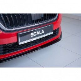 Maxton Front Splitter V.3 Skoda Scala Gloss Black, Scala